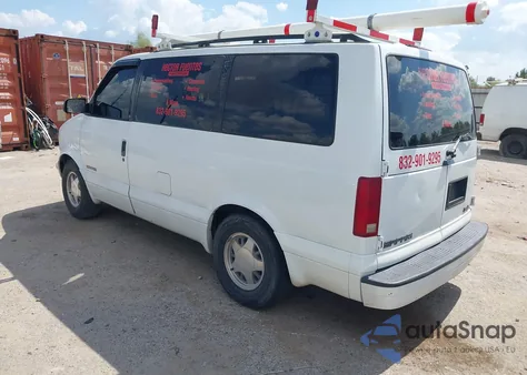 2000 GMC Safari Sl из США, поврежденный, VIN 1GKDM19W1YB529092